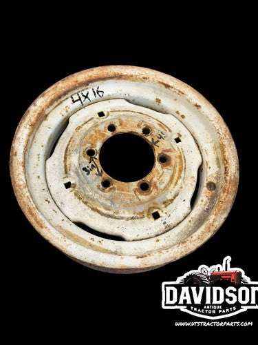 4x16 6 Bolt Front Rim Fits Farmall IH John Deere And Many More