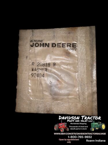 Genuine John Deere R20818R Washer New Old Stock