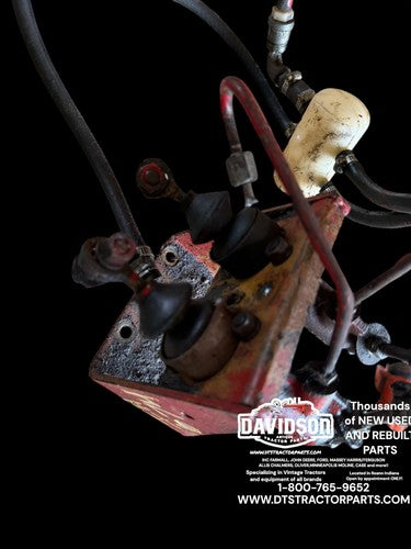 IH International 674 Brake Master Cylinders W/bracket Antique Tractor