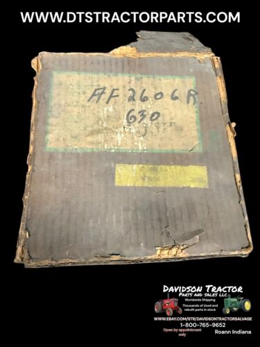 1957 John Deere 620 Tractor Rockshaft Hydraulic Valve Housing F2760R F2606R
