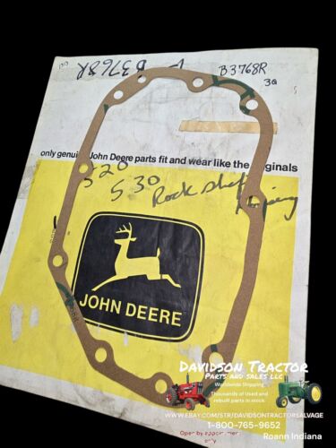 Genuine John Deere New Old Stock Gasket B3768R 520 530