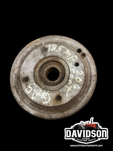 Massey Ferguson 185 Gas 206 Continental Crankshaft Pulley Antique Tractor