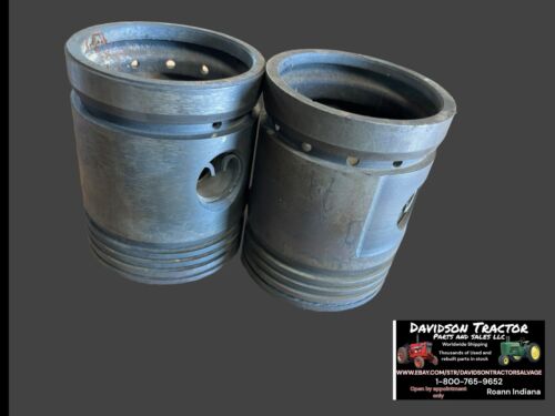 Used John Deere H Tractor Piston Pair STD H212R Antique Tractor