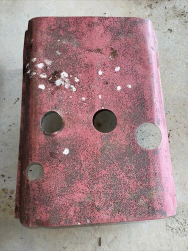 Farmall C Super SC tractor Original IH engine motor hood cover panel Early