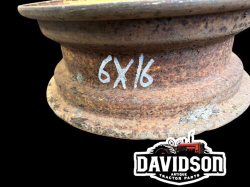 6X16 6 Bolt Front Tractor Rim Antique Tractor