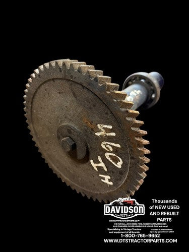 Farmall 460 RC IH tractor PTO Power Take Off input drive shaft w/ drive gear