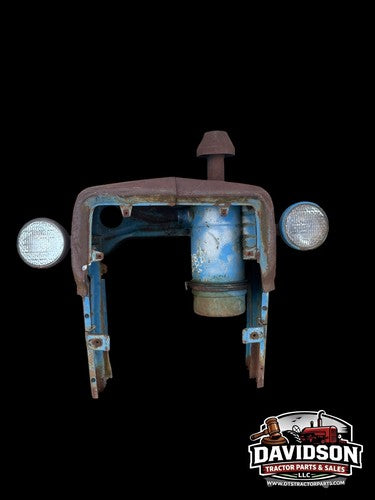 Ford 4000 Diesel Front Nose Cone Hood W/air Cleaner & Headlights Antique Tractor