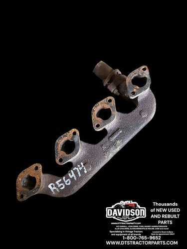 John Deere 2350 2550 Underslung Exhaust Manifold Antique Tractor R56474