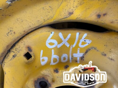 6X16 6 Bolt Front Tractor Rim Antique Tractor