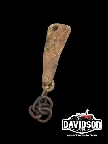 International 240 Utility Hitch Bracket W/Chain Antique Tractor