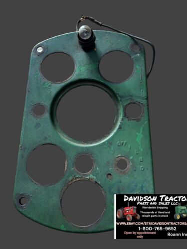 John Deere 70 Diesel 70D Tractor Dash Panel Antique Tractor