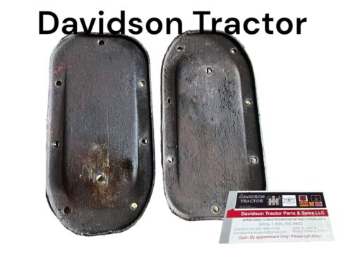 International T9 TD9 Crawler Dozer Clutch Covers Pair Antique Tractor
