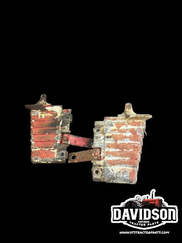 IHC Farmall International 460 RC Lower Dash Corners Pair Antique Tractor
