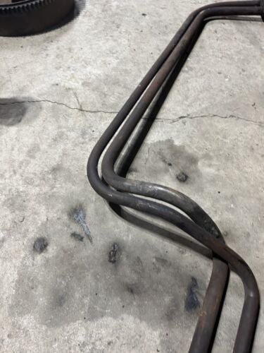 Farmall C SC tractor IH IHC main steel hydraulic line lines to pump GOOD USED