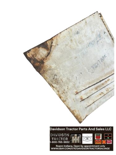 International 574 Tractor Left  Hood Side Panel Antique Tractor