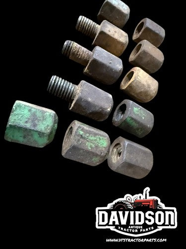 (11) Acorn Nuts For John Deere Two Cylinder Tractors