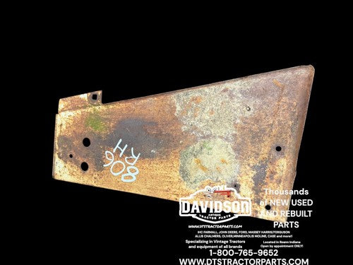 IH Farmall 806 RH Right Radiator Side Panel W/Emblem Antique Tractor