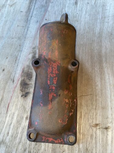 Farmall M Diesel tractor Original IH MD engine motor oil filler tube & cover cap
