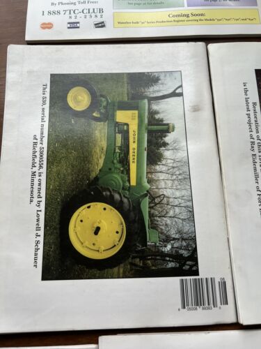 John Deere 2 Cylinder And Green Magazine Lot 9 Books For One Money! 1999-2003