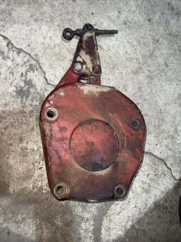International Farmall 444 IH tractor ORIGINAL LEFT brake assembly w/good cover