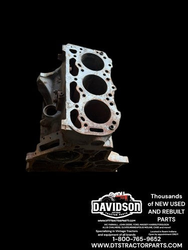 Ford 4000 3 Cyl Diesel Engine Block DONN6015J Good Bare Block Antique Tractor