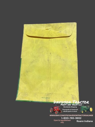 T12577T John Deere NOS Power Steering Motor Housing Gasket For 2010