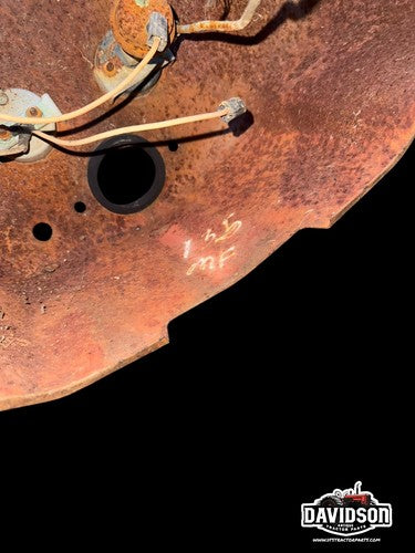 Massey Ferguson 135 Dash Cover Assembly W/emblems Antique Tractor