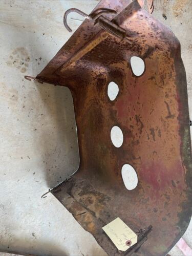 Farmall C Super SC tractor Original IH engine motor hood cover panel Early