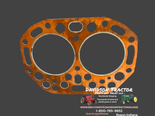 Cylinder Head Gasket Genuine John Deere 520 530 Tractors B3743R New Old Stock