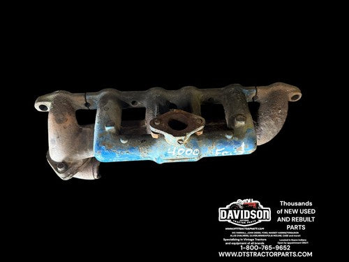 Ford 4000 801 4cyl Gas Exhaust I take Manifold Antique Tractor