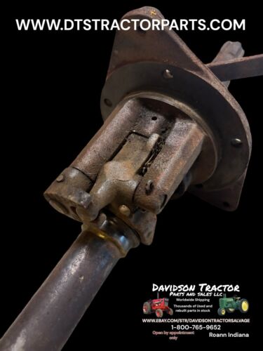 1939 1940 Farmall H Flat back PTO Power Take Off Shaft Assembly Antique Tractor