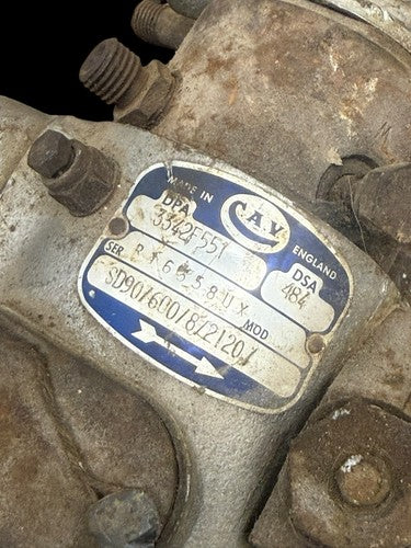 Massey Ferguson 1080 318 Perkins Injection Pump Core Antique Tractor