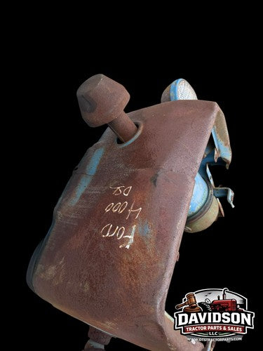 Ford 4000 Diesel Front Nose Cone Hood W/air Cleaner & Headlights Antique Tractor