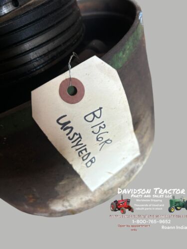 JOHN DEERE B BELT PULLEY CLUTCH ASSEMBLY B136R  FITS UNSTYLED AND EARLY STYLED B