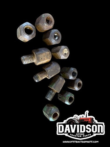(11) Acorn Nuts For John Deere Two Cylinder Tractors
