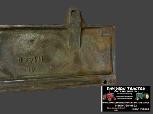John Deere H radiator side H168R Antique Tractor