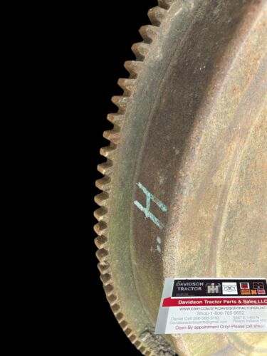 John Deere H Electric start flywheel H913R Antique Tractor