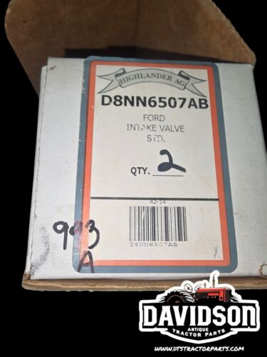 D8NN6507AB Intake Valve STD Pair Ford 4630 7610 7710 7200 Tractors