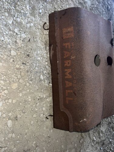 Farmall C Super SC tractor Original IH engine motor hood cover panel