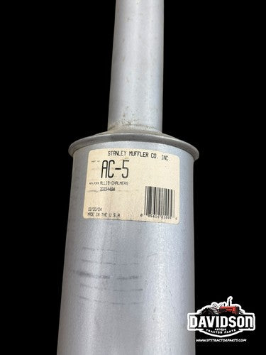 Allis Chalmers D-17 Muffler Stanley AC-5 Antique Tractor