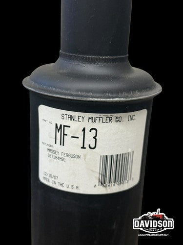 Muffler Fits Massey Ferguson 50 65 50 65 187184M1 MF-13 Stanley