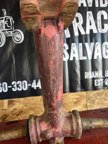 Farmall Super M SM Tractor front pedestal spindle shafts for hubs 6719D