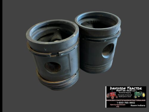 Used John Deere H Tractor Piston Pair STD H212R Antique Tractor