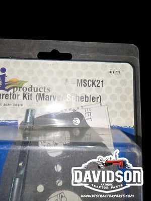 A&I Carburetor Kit Marvel Schebler A-MSCK21 Fits John Deere
