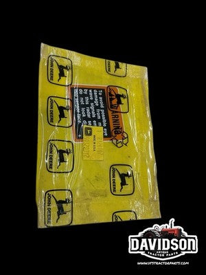 John Deere R120107 New Old Stock Label Decal