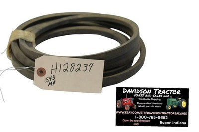 NOS John Deere H128234 V Belt Straw Spreader Drive 9500, 9501 COMBINE 1543 MO