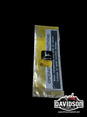 John Deere N186174 New Old Stock Label Decal