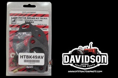 BK49AV Carburetor Repair Kit Fits Massey Ferguson Tractors HTBK49AV