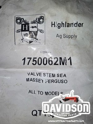 Valve Stem Sea Massey Furguson 1750062MI All To Models Highlander