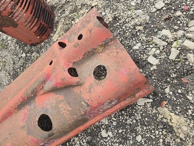 IH Farmall H tractor Hood engine cover